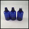 ब्लू 30ml प्लास्टिक की बोतलें पीईटी ड्रॉपर की बोतलें ई सिग तरल की बोतलें आपूर्तिकर्ता