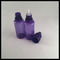 बैंगनी 20 Ml प्लास्टिक ड्रॉपर की बोतलें, स्वास्थ्य और सुरक्षा पीईटी Ejuice तेल ड्रॉपर बोतल आपूर्तिकर्ता