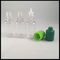 छोटे प्लास्टिक पीईटी ई तरल बोतलें, पारदर्शी दवा कान ड्रॉपर बोतल आपूर्तिकर्ता