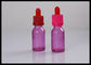 इत्र 30 मिलीलीटर आवश्यक तेल ग्लास ड्रॉपर बोतल ई तरल ग्लास बोतलें गुलाबी आपूर्तिकर्ता