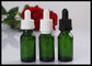 कॉस्मेटिक Pacakge एसिड बेस प्रतिरोध के लिए एम्बर आवश्यक तेल ग्लास ड्रॉपर बोतल आपूर्तिकर्ता